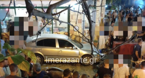 Ζάκυνθος: Ανεξέλεγκτο Ι.Χ. παραλίγο να παρασύρει κόσμο στο πανηγύρι της Αγίας Μαύρας