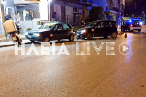 Πύργος: Καραμπόλα στην οδό Ρήγα Φεραίου