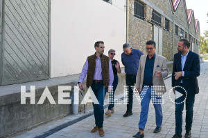 Φαρμάκης: Αυτοψία σε έργα ανάπλασης στον Δήμο Ανδραβίδας Κυλλήνης