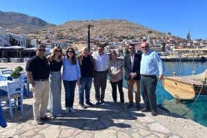 Στη Χάλκη ο Υπουργός Αγροτικής Ανάπτυξης και Τροφίμων Μαργαρίτης Σχοινάς