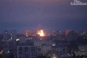 Ουκρανία: Τρομακτικό βίντεο από το νέο μπαράζ ρωσικών πληγμάτων στο Κίεβο – Τουλάχιστον 8 νεκροί