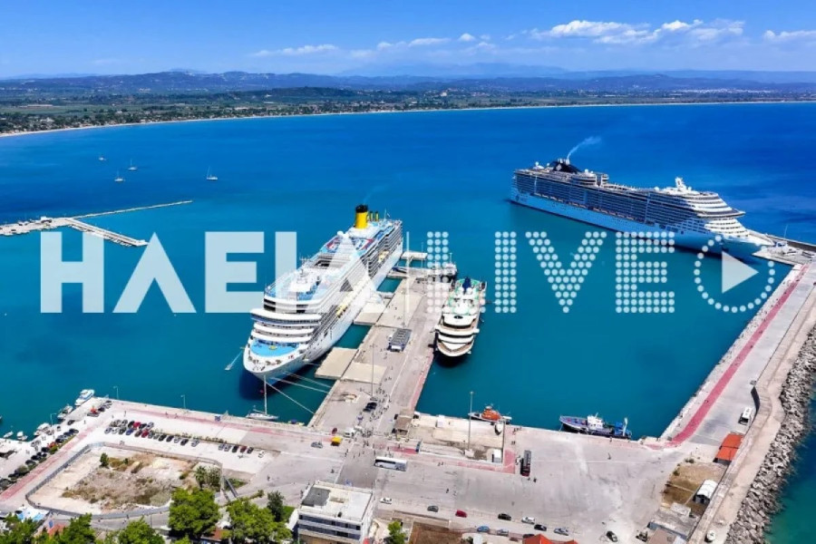 Κατάκολο: Τέλος στις λάντζες για τα μεγάλα κρουαζιερόπλοια; - Ξεκινούν εργασίες αποκατάστασης του βάθους στην προβλήτα 3