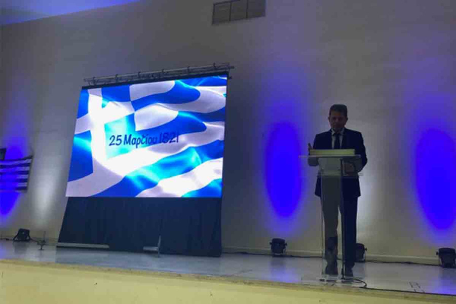1ο Γενικό Λύκειο Πύργου: Εορτασμός της επετείου της 25ης Μαρτίου 1821