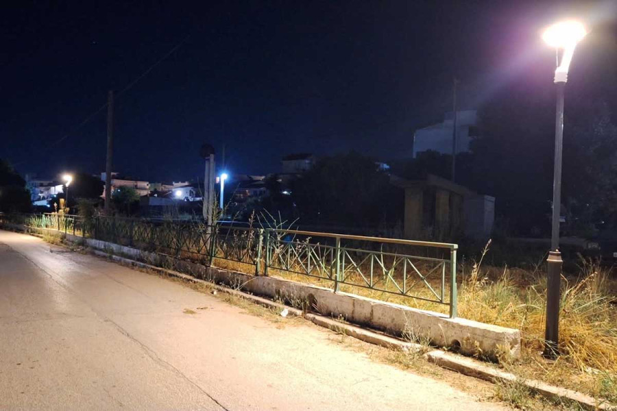 Ολοκληρώθηκαν οι εργασίες αναβάθμισης φωτισμού LED και συντήρησης κοινόχρηστων χώρων σε Βάρδα, Νέα Μανωλάδα και Παλαιά Μανωλάδα