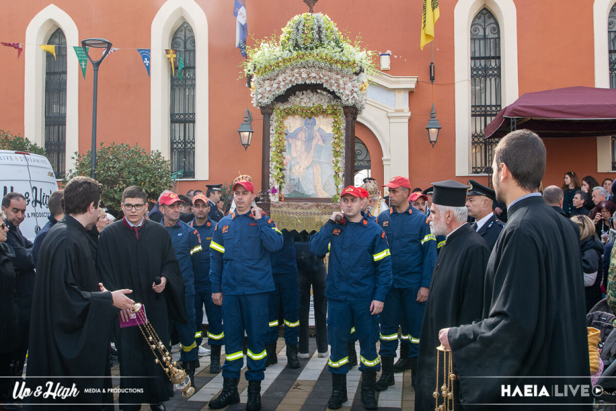 Πύργος: Με ιδιαίτερη λαμπρότητα η πόλη τίμησε τον Πολιούχο της Άγιο Χαράλαμπο