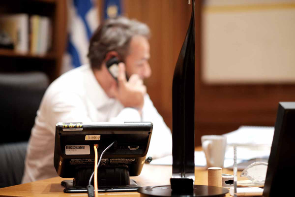Τηλεφωνική επικοινωνία Μητσοτάκη με τον πρωθυπουργό του Καναδά Μαρκ Κάρνεϊ