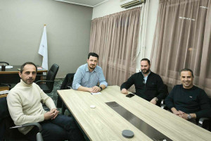 Συνάντηση του αντιπεριφερειάρχη Πολιτισμού Δυτικής Ελλάδας με τον δήμαρχο Άρη Παναγιωτόπουλο