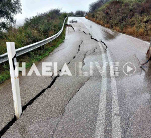 Σαρώνει η κακοκαιρία τη Δημοτική Ενότητα Φιγαλείας – Πέφτουν βουνά, δρόμοι κόβονται στα δύο