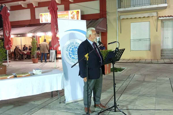 Με λαμπρότητα και σεβασμό στην παράδοση ο εορτασμός του Αγίου Γεωργίου στην πλατεία Καλίτσα, από τον Δήμο Ήλιδας