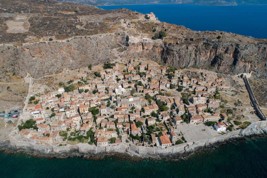 Το Κάστρο της Μονεμβασιάς στα επτά πιο απειλούμενα μνημεία πολιτιστικής κληρονομιάς στην Ευρώπη για το 2025