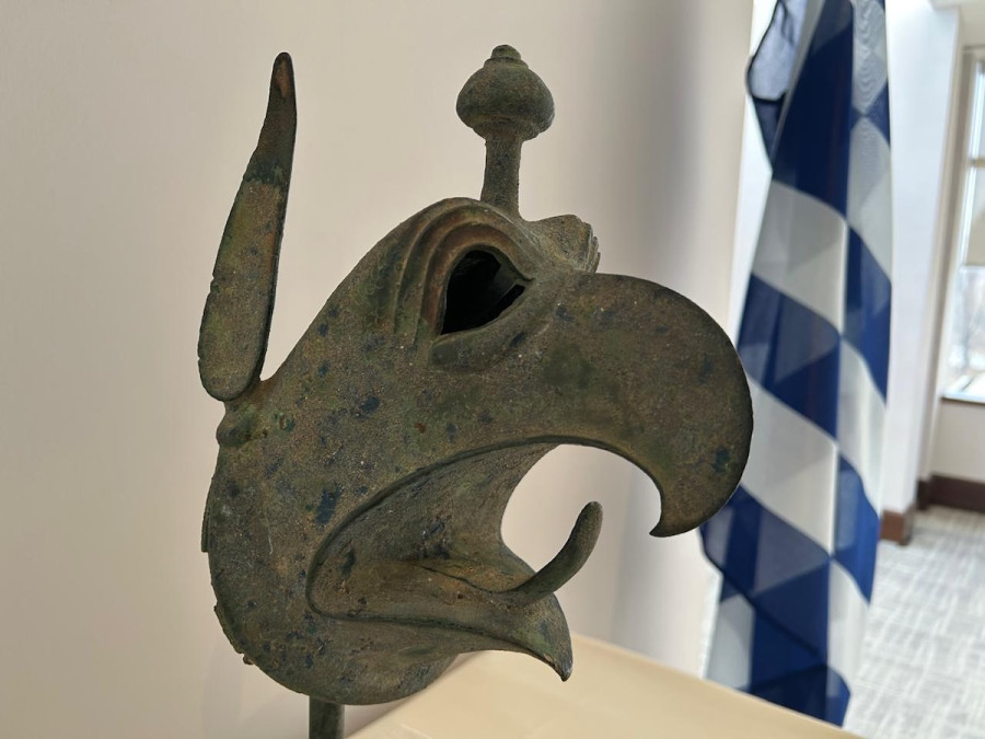 Η κεφαλή του Γρύπα, επιστρέφει στην Αρχ. Ολυμπία