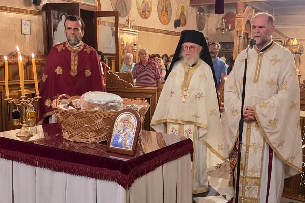 Αγρυπνώντας τιμήθηκε στον Ιερό Ναό Αγίου Σπυρίδωνος Πύργου, η ανάμνηση του θαύματος του Αγίου, στην Κέρκυρα το 1716