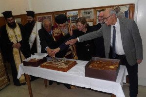 Πλήθος κόσμου παραβρέθηκε στην κοπή της πίτας της Φιλαρμονικής Πύργου «Απόλλων»