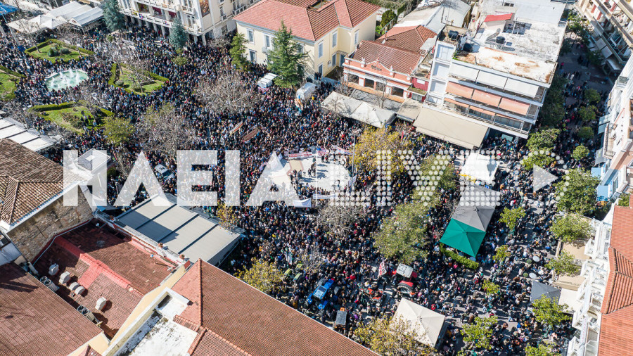 Ηλεία: Νέες συγκεντρώσεις σε Πύργο και Αμαλιάδα για τα Τέμπη