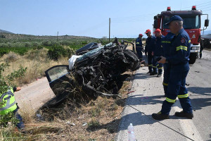 Σοκαριστικό δυστύχημα στην Αργολίδα: Τρεις νεκροί από σύγκρουση νταλίκας με τζιπ