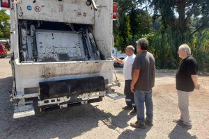 Παρελήφθη μισθωμένο απορριμματοφόρο από το Δήμο Ανδρίτσαινας-Κρεστένων