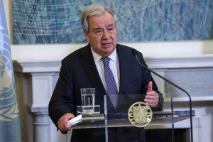 Κίνδυνος οικονομικής κατάρρευσης του ΟΗΕ, λέει ο Γκουτέρες