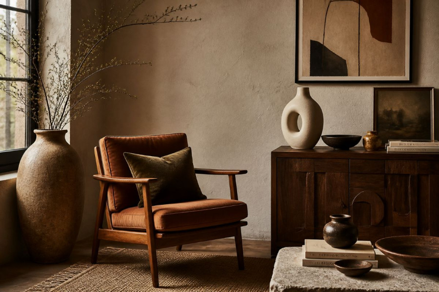 Interior Design Trends 2027: Η επιστροφή της ζεστασιάς, των φυσικών υλικών &amp; της αυθεντικότητας
