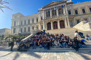1ο ΓΕΛ Πύργου: Στα χνάρια του Μάρκου Βαμβακάρη