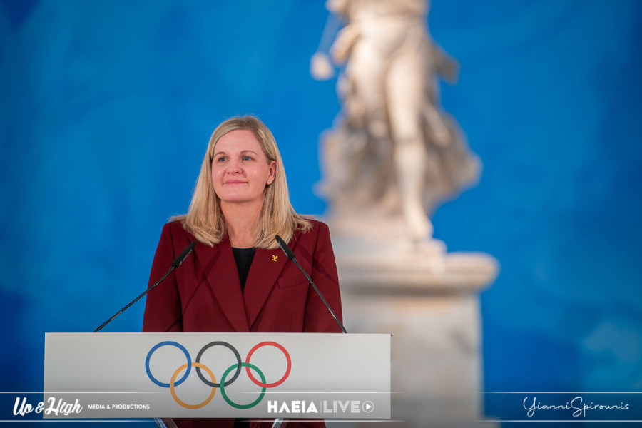 Κίρστι Κόβεντρι: Η νέα πρόεδρος της ΔΟΕ, αγαπά την Ελλάδα και την Ολυμπία - Η συγκινητική στιγμή στην ομιλία της...
