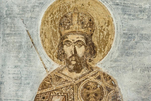 ΥΠΠΟ: Ανακαλύφθηκε σε τοιχογραφία καθολικού μονής στο Αίγιο η προσωπογραφία του Κωνσταντίνου ΙΑ' Παλαιολόγου
