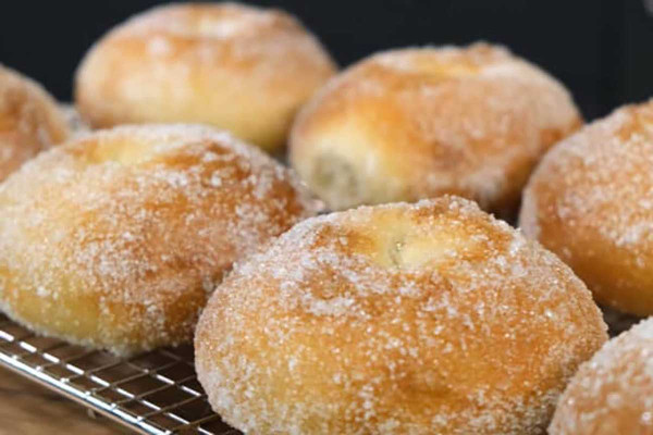 Νηστίσιμα donuts φούρνου αφράτα και πεντανόστιμα!!