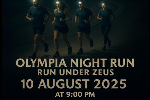 «Olympia Night Run – Run Under Zeus»: Έρχεται ο πιο ατμοσφαιρικός αγώνας του καλοκαιριού!