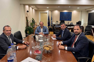 Νικολακόπουλος: Σημαντική συνάντηση με τον Υφ. Οικονομικών Γ. Κώτσηρα