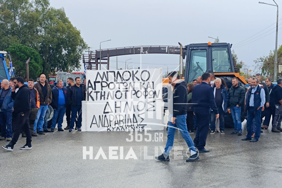Λεχαινά: Ξανά στο μπλόκο οι αγρότες της περιοχής - Άνοιξε ο δρόμος (upd)