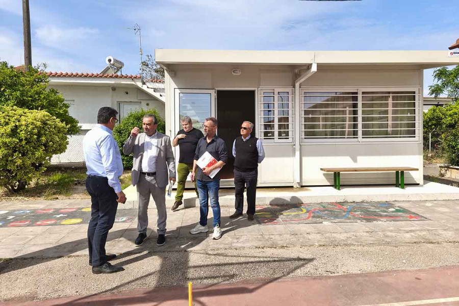 Κάλυψη στεγαστικών αναγκών σε σχολεία του Δήμου Ανδραβίδας-Κυλλήνης