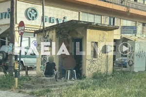 Πύργος: Έκανε το φυλάκιο του ΟΣΕ... σπίτι του