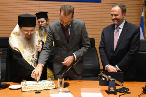 Ανταλλαγή ευχών στην Περιφέρεια Δυτικής Ελλάδας - Ν. Φαρμάκης: «Σήμερα αρχίζει ένας νέος κύκλος προσπάθειας»