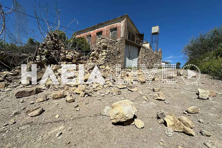 Ηλεία: Σε έκτακτη ανάγκη ο μισός νομός