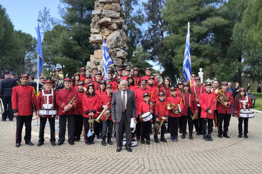 Φιλαρμονική Πύργου «Απόλλων» Δυναμική παρουσία στην επέτειο για τα 200 χρόνια από την Έξοδο Μεσολογγίου