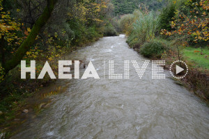 Νέδα: Αυξημένη ροή στο μυθικό ποτάμι μετά τις τελευταίες βροχές (photos &amp; video)