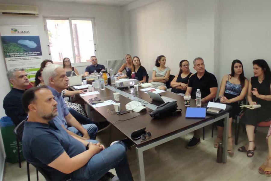 Κοινή συνάντηση εργασίας έργων LIFE-IP ΑdaptinGr και Path4PDE στην Αθήνα (Υ.Π.ΕΝ)