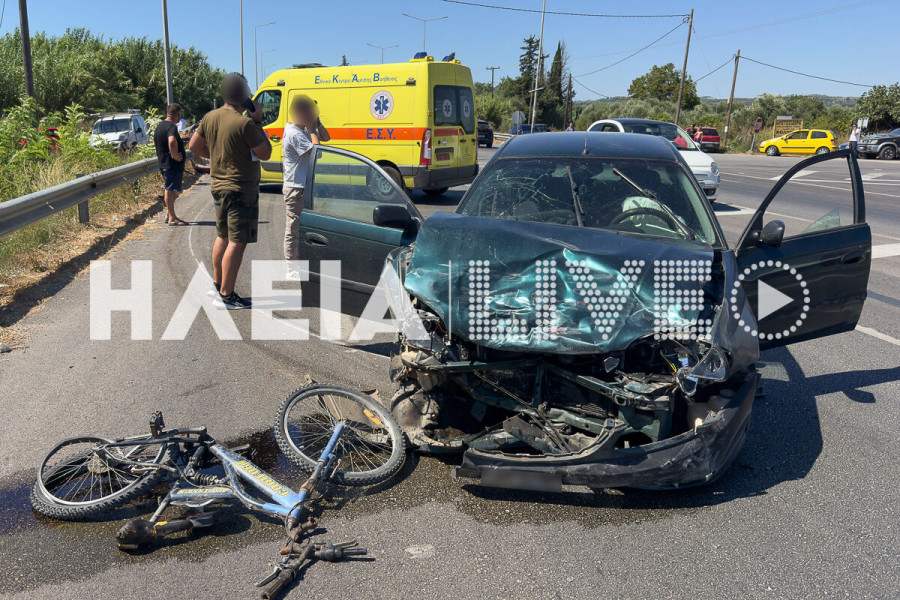 Τραγωδία στον Πύργο: Ένας νεκρός και τέσσερις τραυματίες σε σφοδρή καραμπόλα