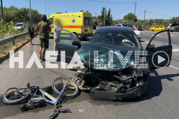 Τραγωδία στον Πύργο: Ένας νεκρός και τέσσερις τραυματίες σε σφοδρή καραμπόλα