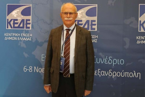 Γόνιμη παρουσία του Δημάρχου Πύργου στο Συνέδριο της ΚΕΔΕ