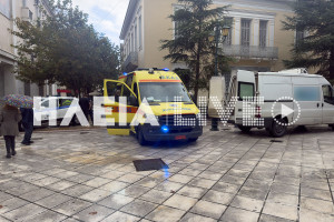 Πύργος: Γυναίκα παρασύρθηκε από βαν τροφοδοσίας έξω από το "Λάτσειο"