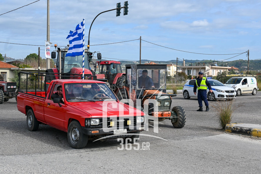 Πύργος: Μηχανοκίνητη πορεία των αγροτών την Τετάρτη