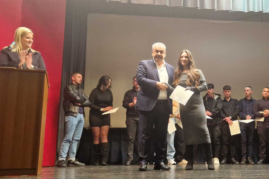 Ο Δήμος Πηνειού τίμησε τους επιτυχόντες μαθητές για την εισαγωγή τους στην Τριτοβάθμια Εκπαίδευση