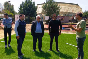 Αμαλιάδα: Έτοιμος προς παραλαβή ο νέος χλοοτάπητας στο γήπεδο