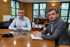 Νικολακόπουλος: Συνάντηση με τον Xρίστο Δήμα για το μεγάλο έργο του σύγχρονου αυτοκινητόδρομου