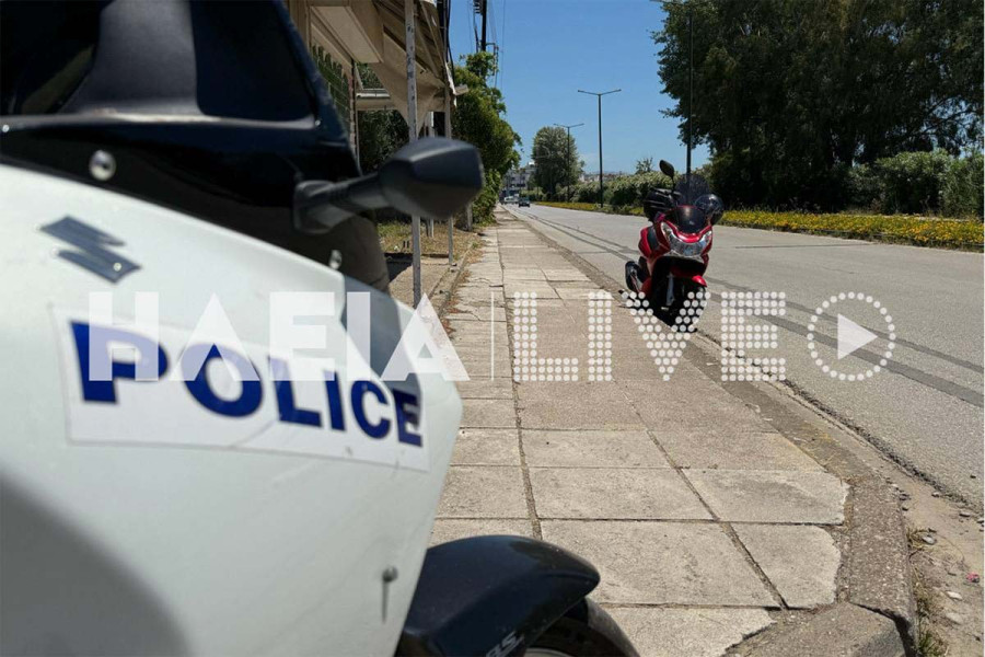 Πύργος: Ένας τραυματίας σε εκτροπή δικύκλου στην οδό Πατρών