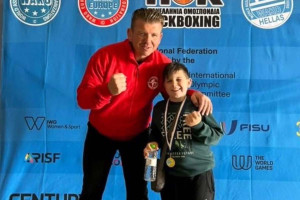 Βράβευση αθλητή της σχολής MMA ILIDA FIGHTING ACADEMY στον 6ο Πανελλήνιο Μαθηματικό Διαγωνισμό