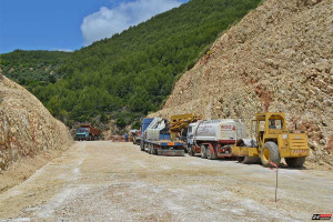 Νέα Φιγαλεία: Με γοργούς ρυθμούς συνεχίζονται οι εργασίες κατασκευής της Νέας Γέφυρας Κορακοφωλιάς