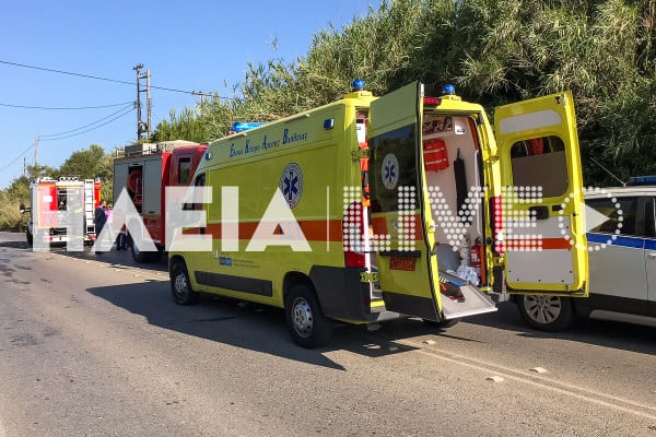 Εύβοια: Αυτοκίνητο με ηλικιωμένους βρισκόταν στο χείλος του γκρεμού