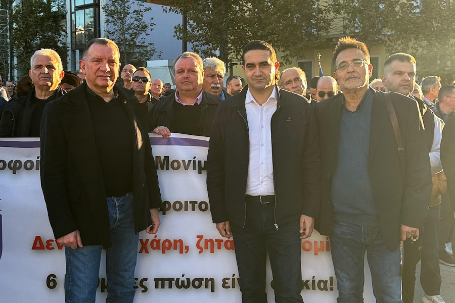 Κατρίνης: Το ΠΑΣΟΚ δίπλα στο δίκαιο αγώνα των στρατιωτικών