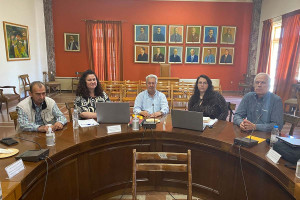 Σύσκεψη στο Λάτσειο Δημοτικό Μέγαρο Πύργου για το EASY WASTE του Interreg Ελλάδα – Ιταλία 2021-2027